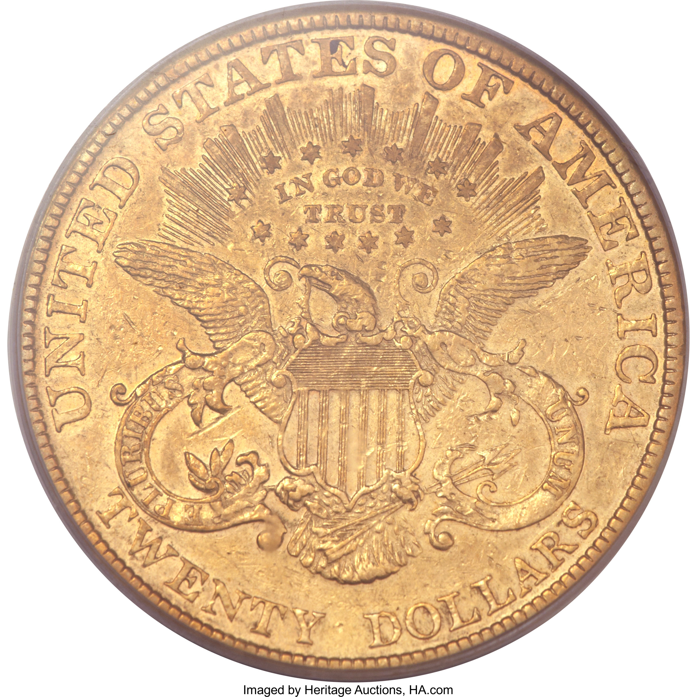 image for: 1886 $20 VF35 PCGS....
