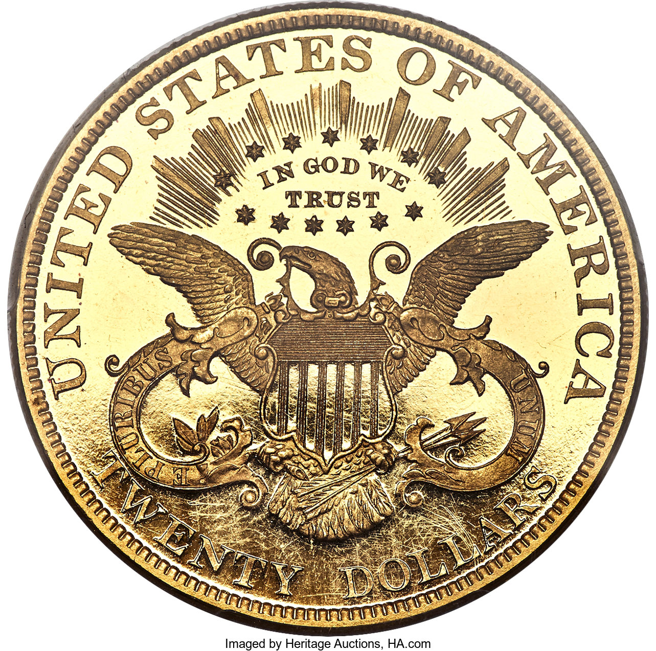 image for: 1890 $20 PR67 Deep Cameo PCGS. CAC. JD-1....