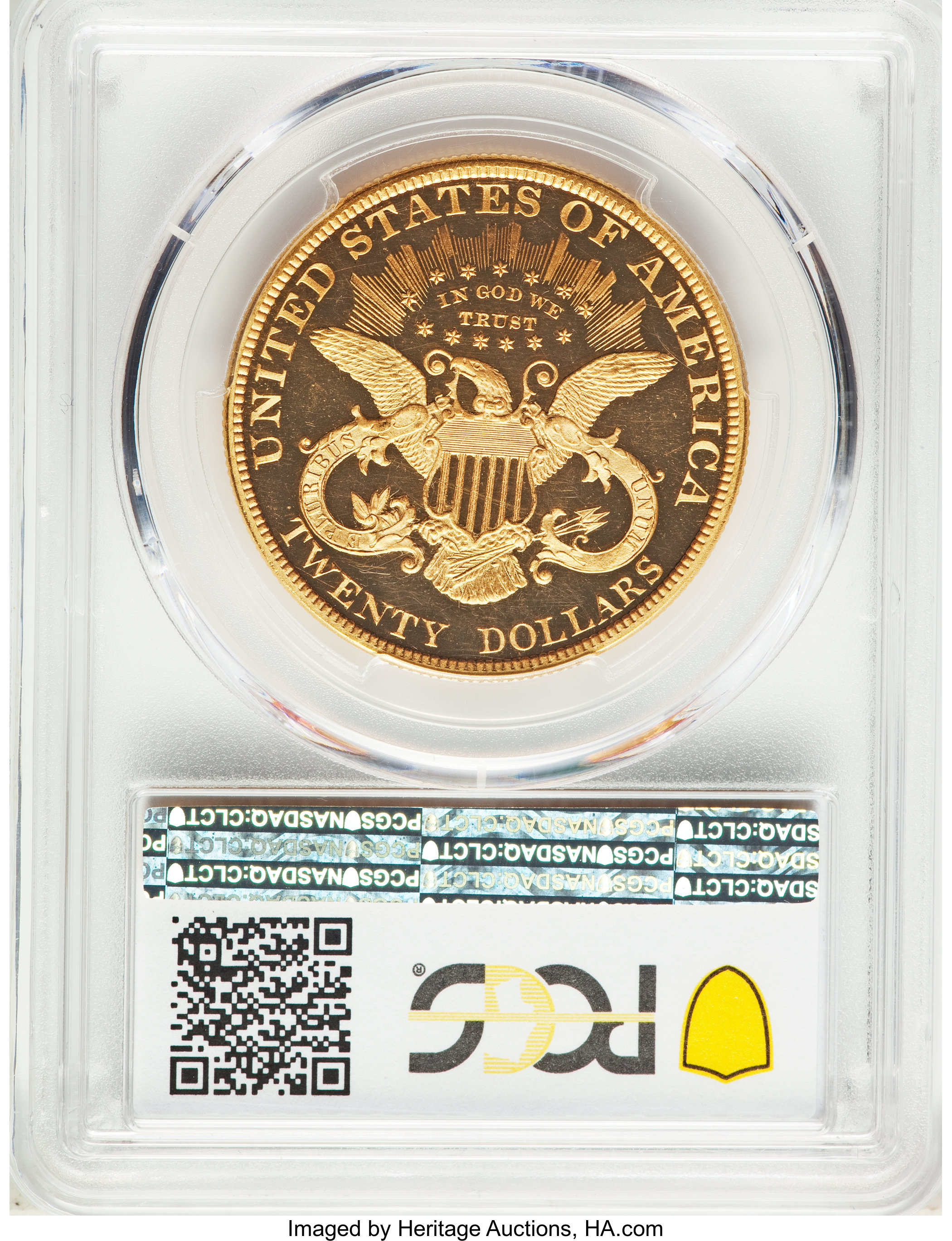 image for: 1890 $20 PR67 Deep Cameo PCGS. CAC. JD-1....