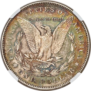 image for: 1878 7/8TF $1 Triple Blossoms, VAM-44, AU55 NGC....