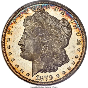 image for: 1879-O $1 MS64+ Deep Mirror Prooflike PCGS. CAC....