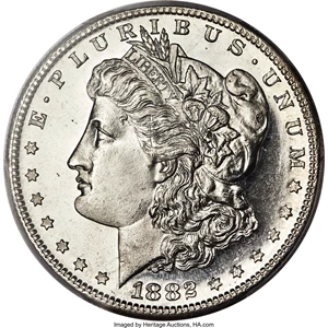 image for: 1882-S $1 MS67 Prooflike PCGS....