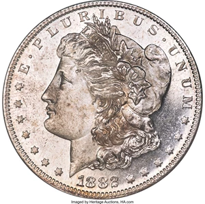 image for: 1882-S $1 MS65 Deep Mirror Prooflike PCGS. CAC....
