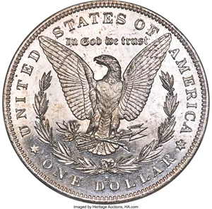 image for: 1882-S $1 MS65 Deep Mirror Prooflike PCGS. CAC....