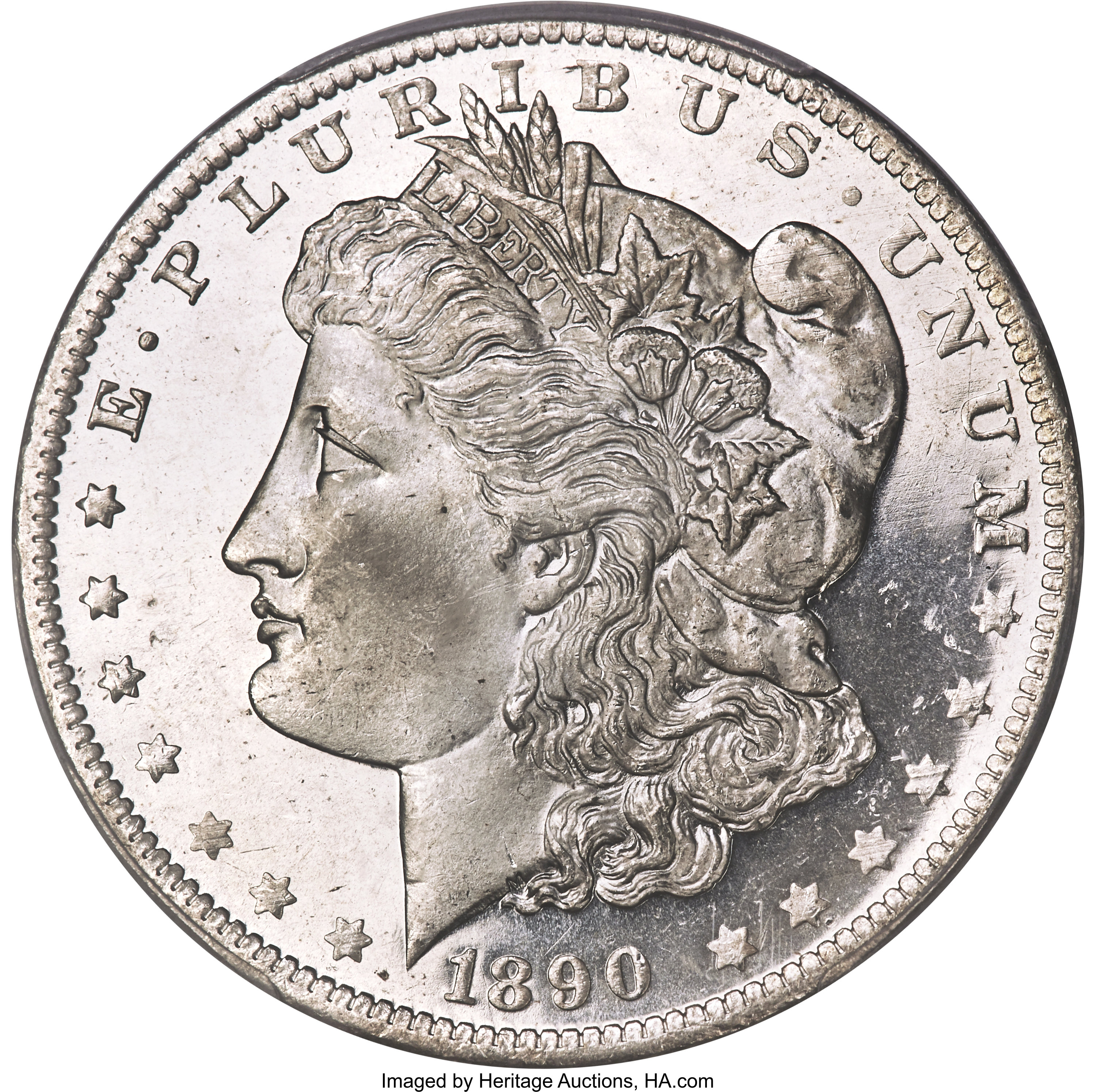 image for: 1890-O $1 MS65+ Deep Mirror Prooflike PCGS. CAC....