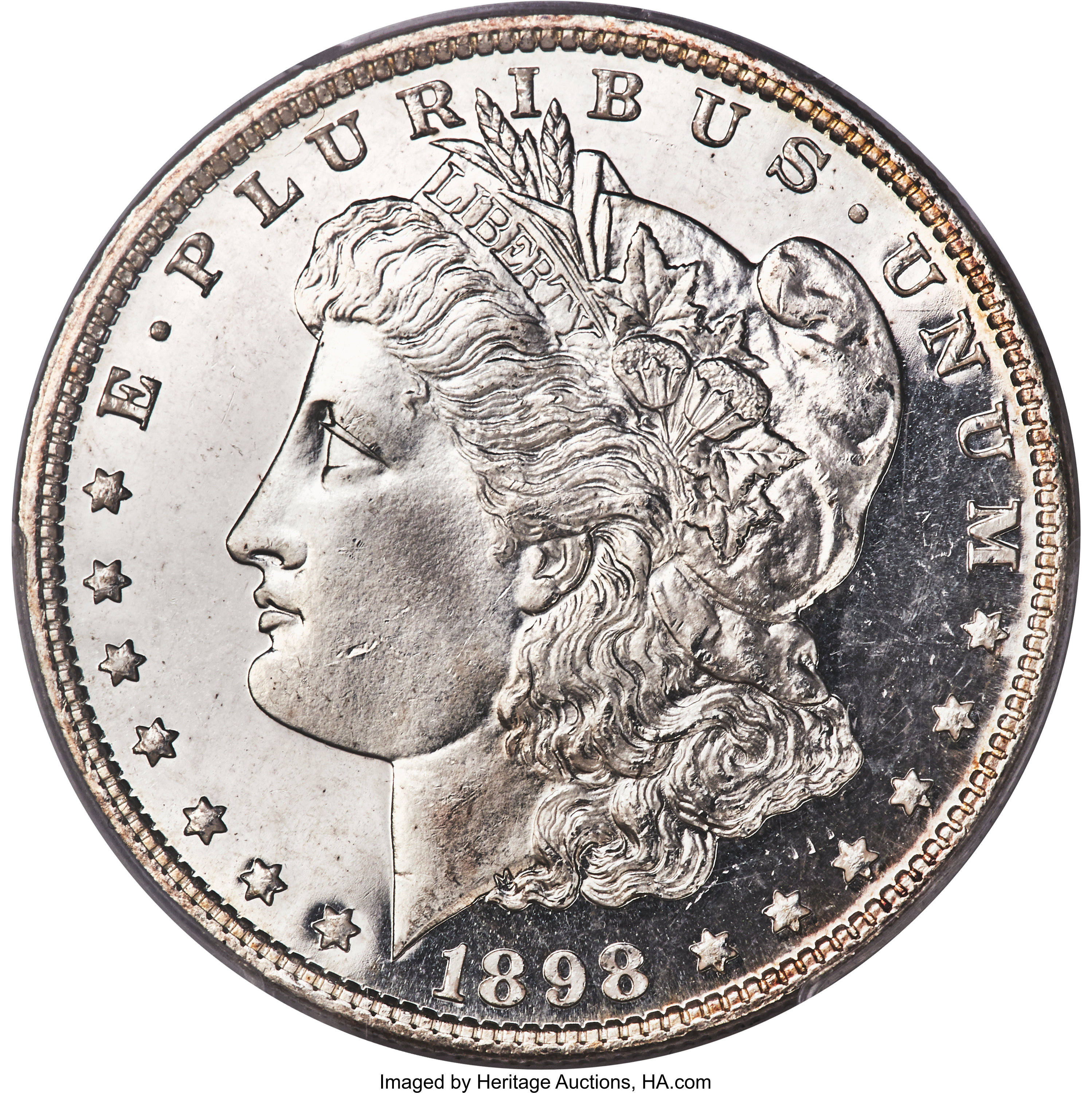 image for: 1898 $1 MS66 Deep Mirror Prooflike PCGS. CAC....