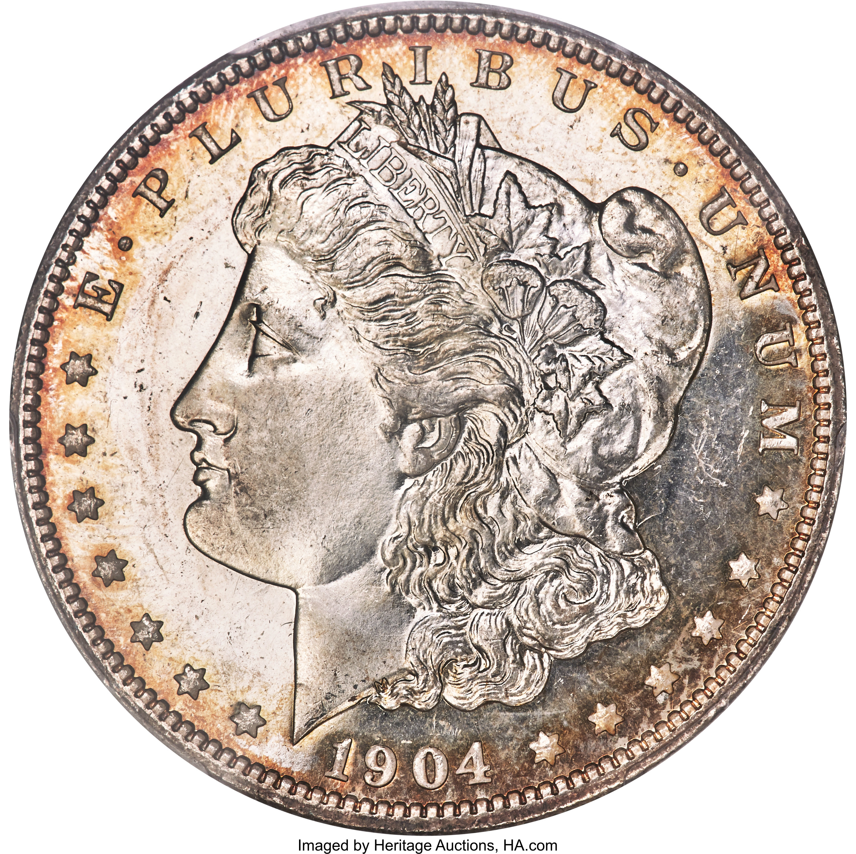 image for: 1904-O $1 MS66+ Deep Mirror Prooflike PCGS. CAC....