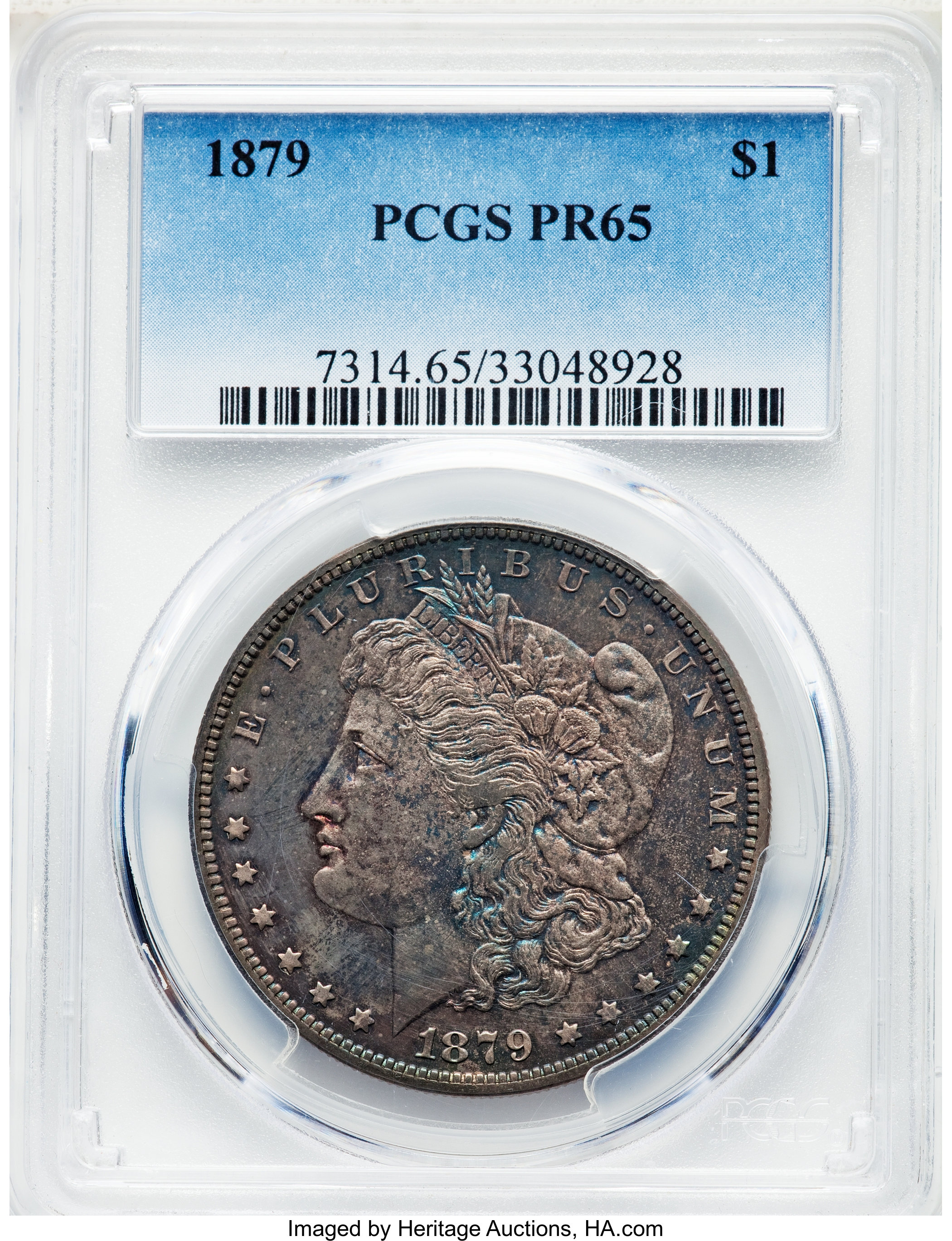 1879 $1 PR65 thumbnail 4