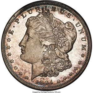 image for: 1894 $1 PR65 PCGS....