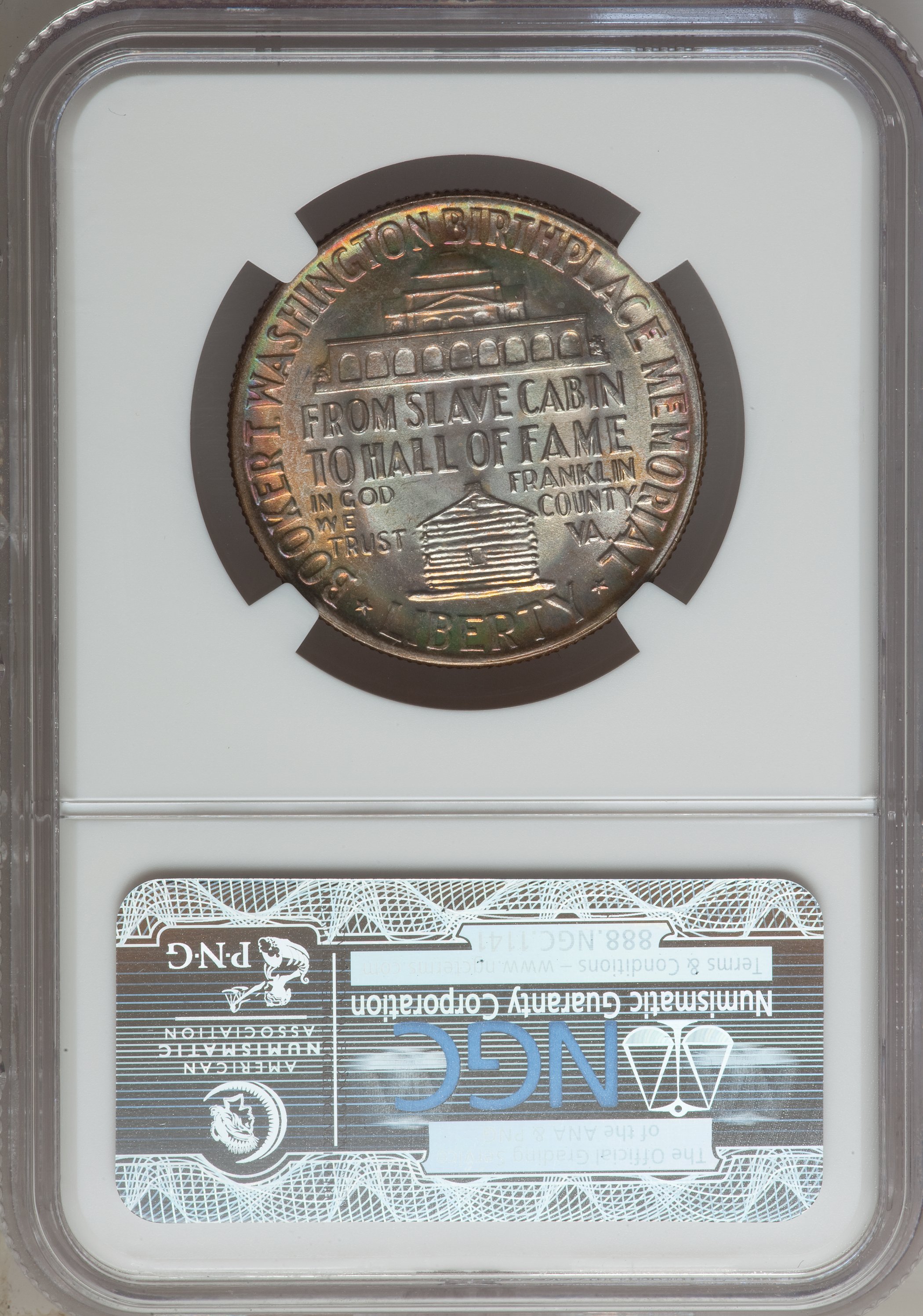 1946 50c Booker T. Washington MS68 thumbnail 2
