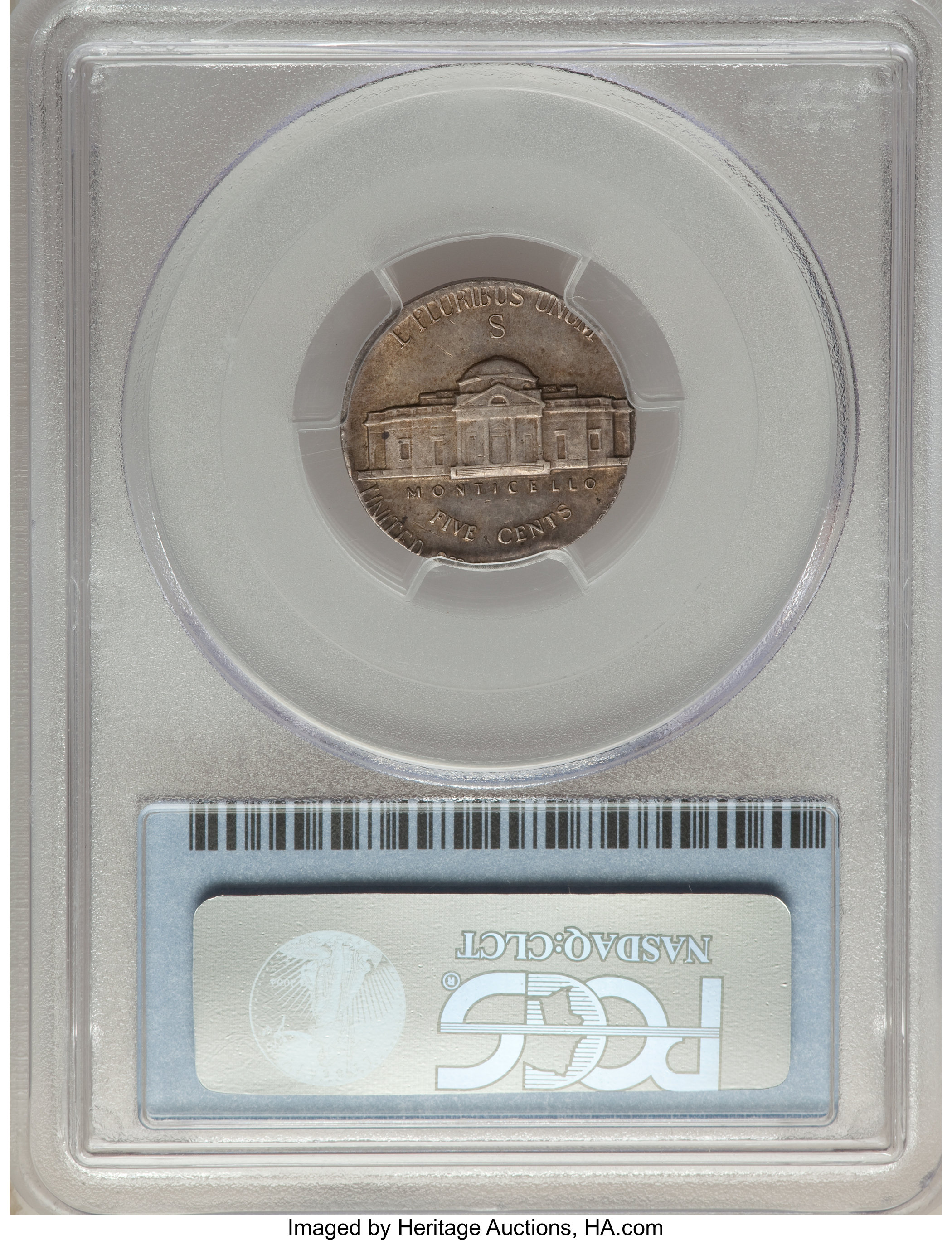 1945-S 5c Silver F12 thumbnail 11