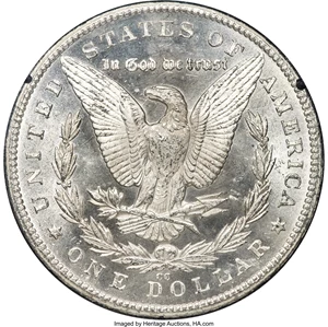 image for: 1879-CC $1 GSA MS63+ PCGS....