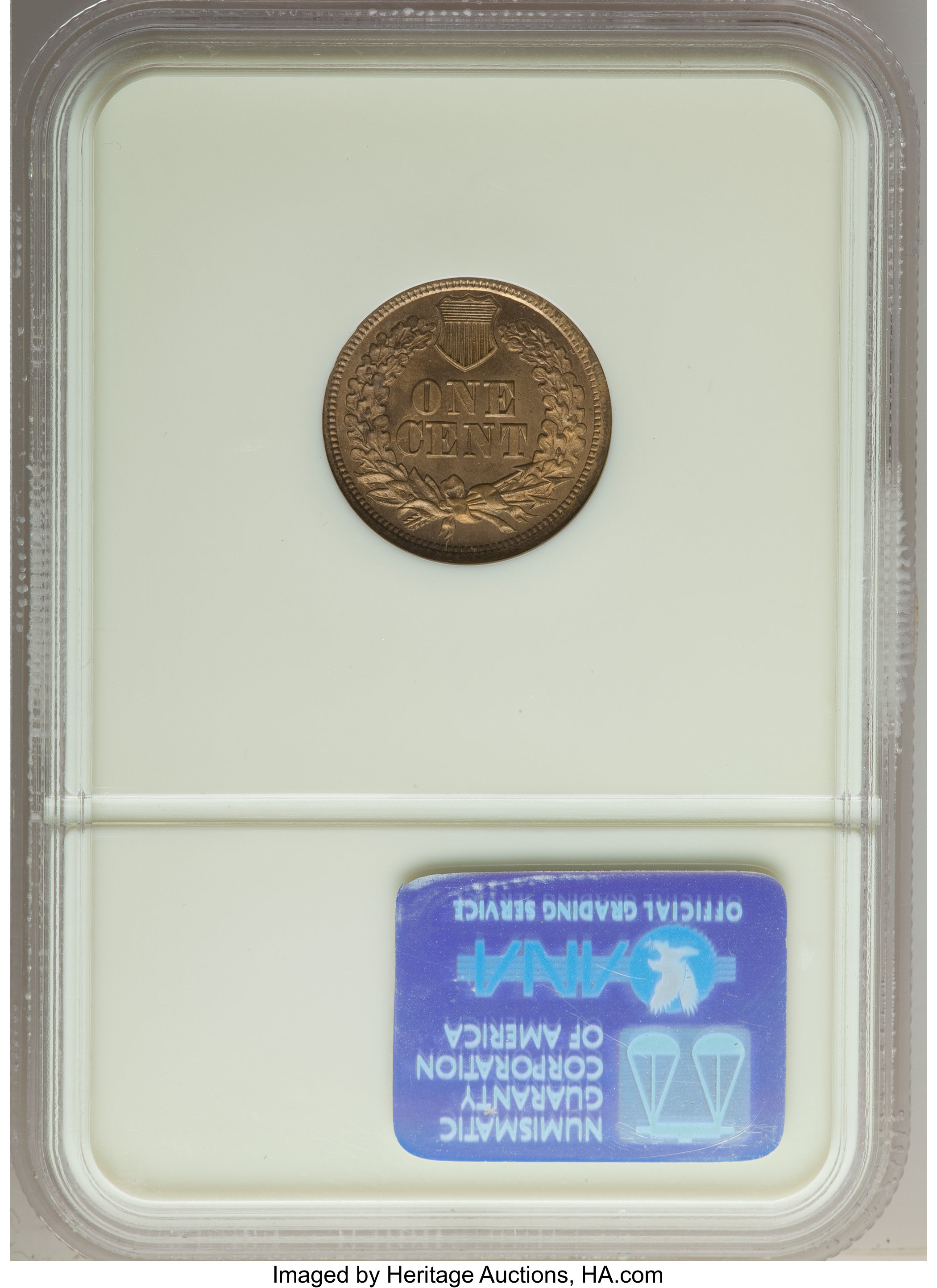 image for: 1864 1C One Cent, Pollock-425, Judd-353, 354, or 355, Low R.6, MS66 ANACS....