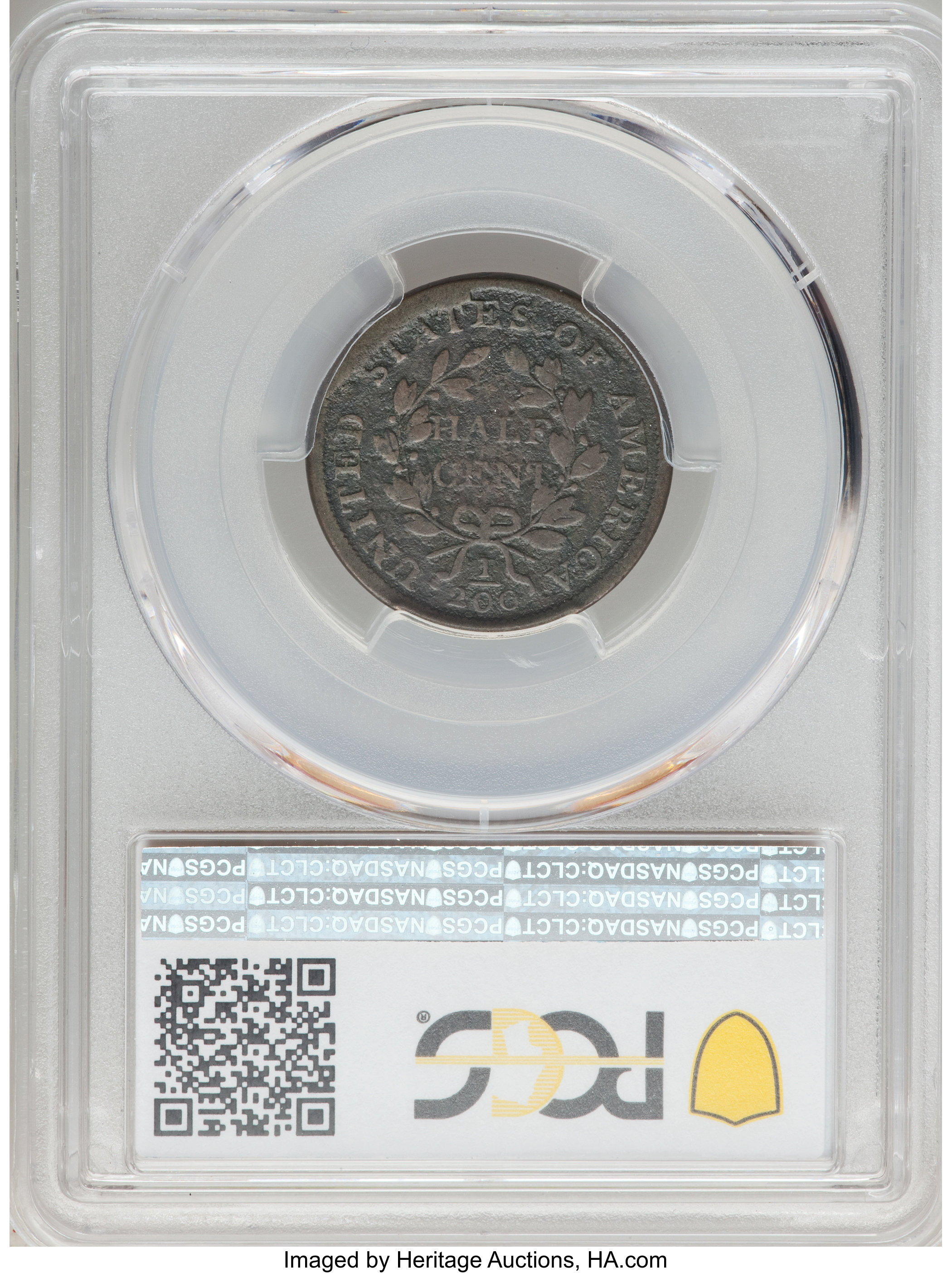 1803 1/2c C-2 MS BN G6 BN thumbnail 3
