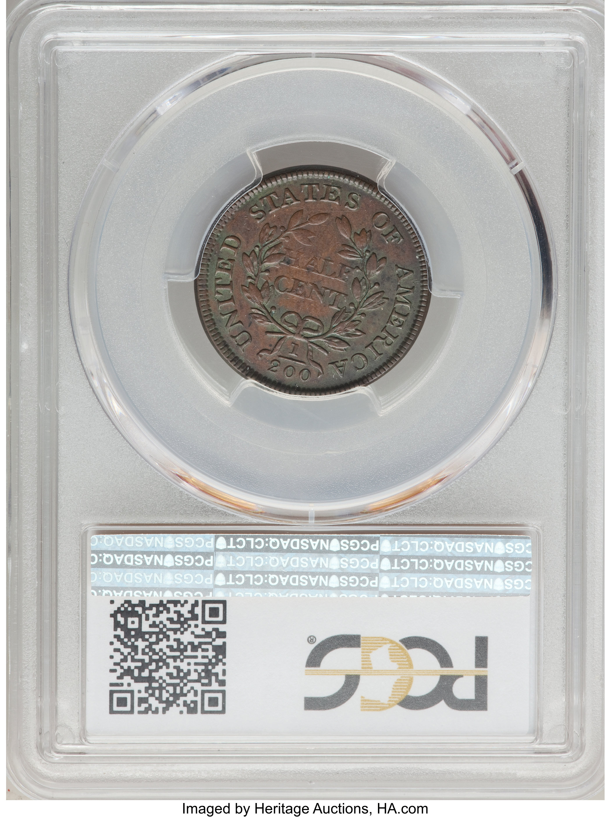 1803 1/2c C-4 MS BN AU50 BN thumbnail 18