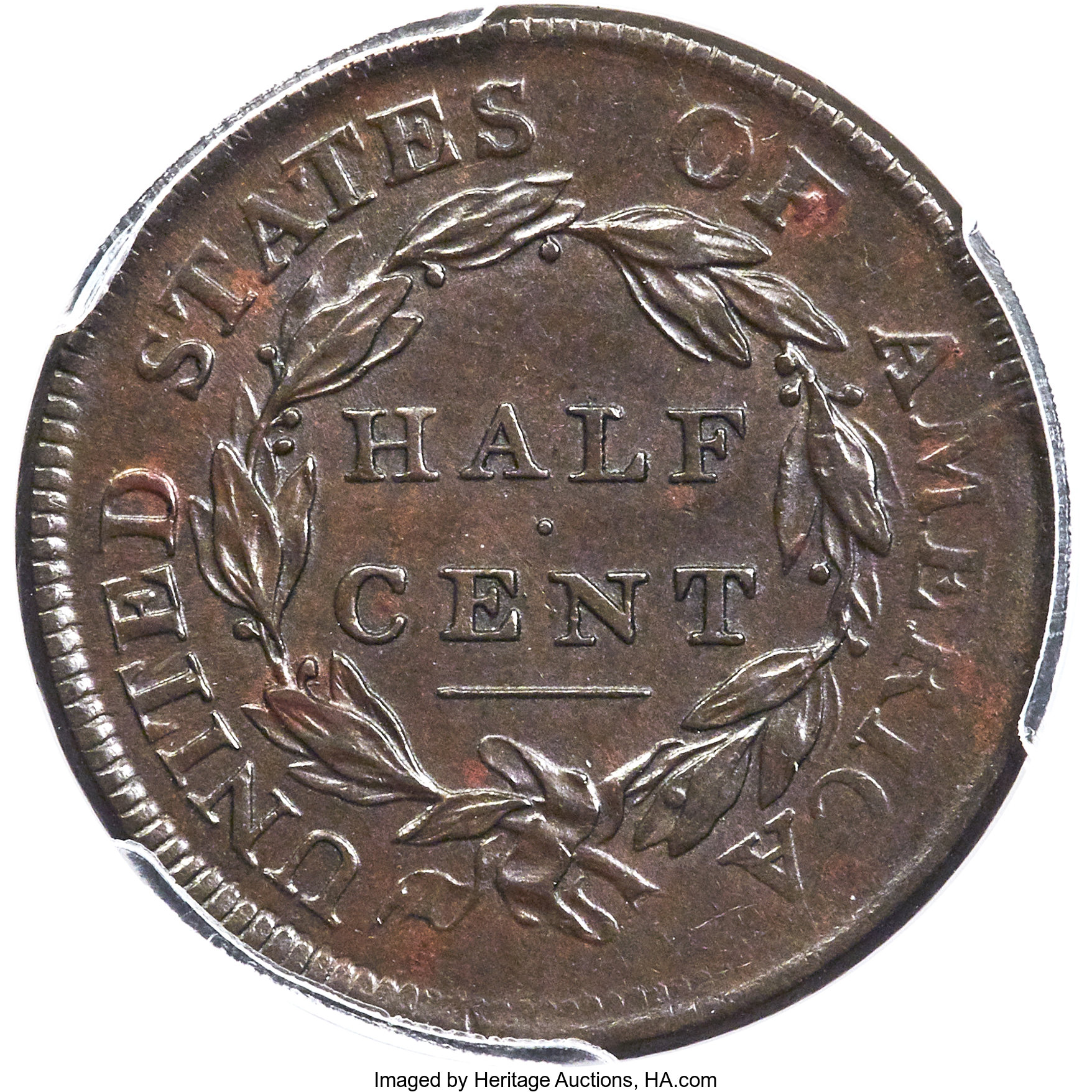 1810 1/2c C-1 MS BN MS60 BN thumbnail 7