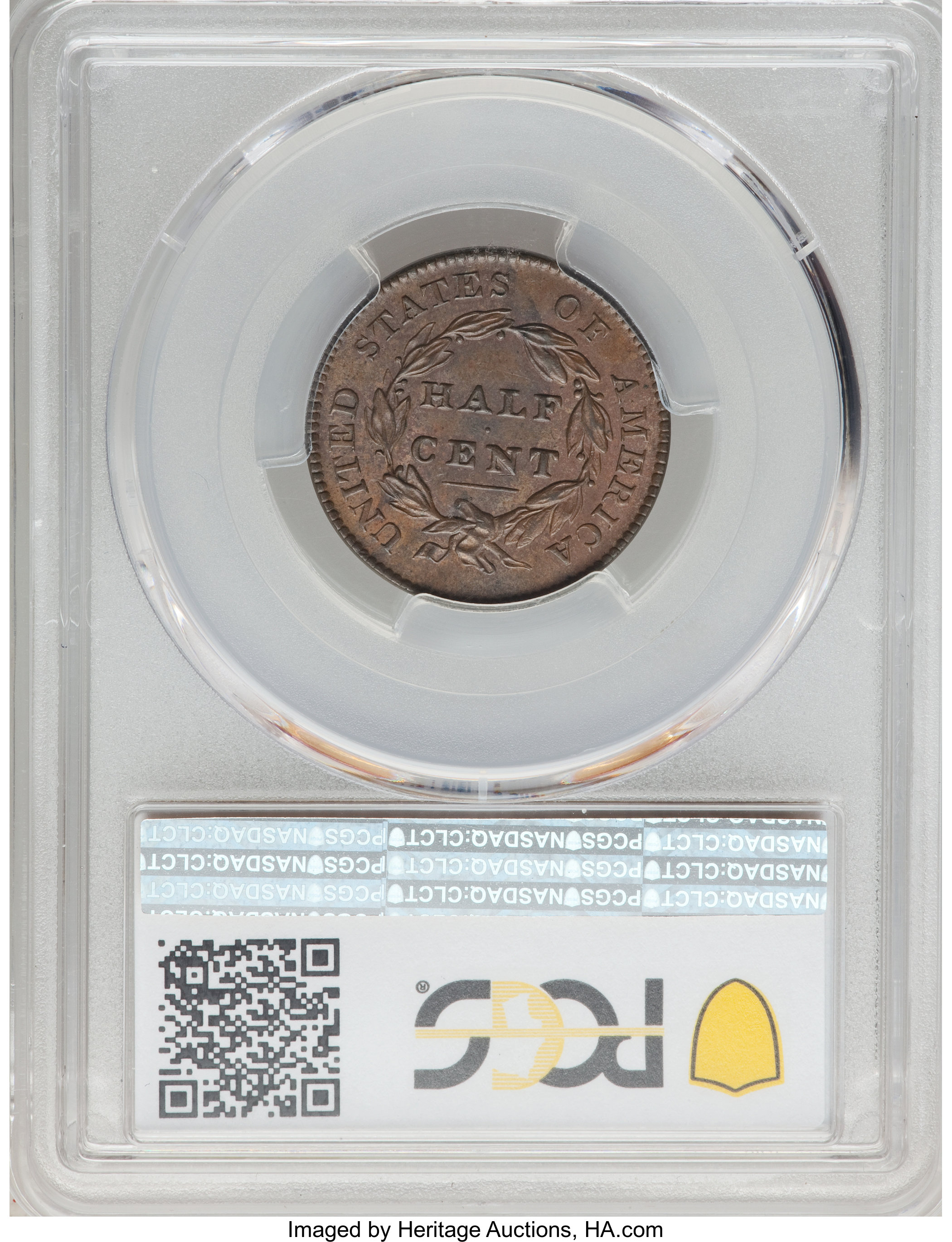 1825 1/2c C-2 MS BN MS62 BN thumbnail 4