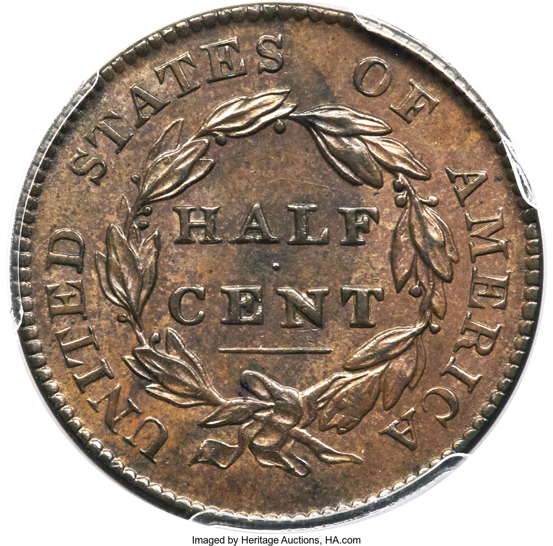 1825 1/2c C-2 MS BN MS62 BN thumbnail 5