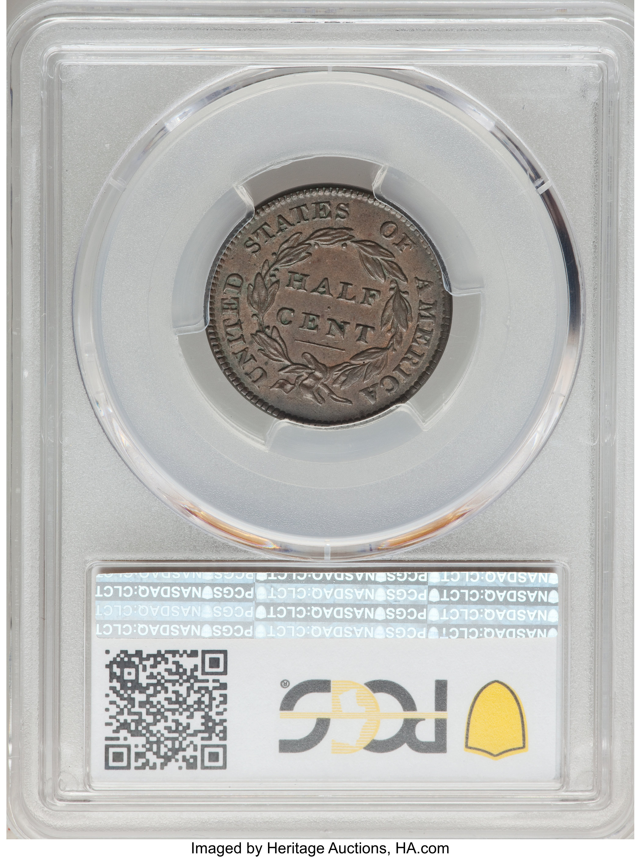1826 1/2c C-1 MS BN MS63 BN thumbnail 6