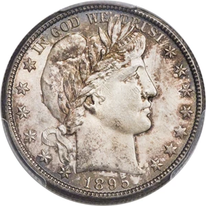image for: 1895-O 50C MS64+ PCGS....