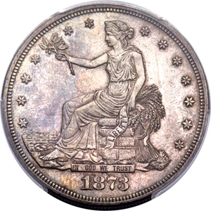 image for: 1873 T$1 MS64 PCGS....