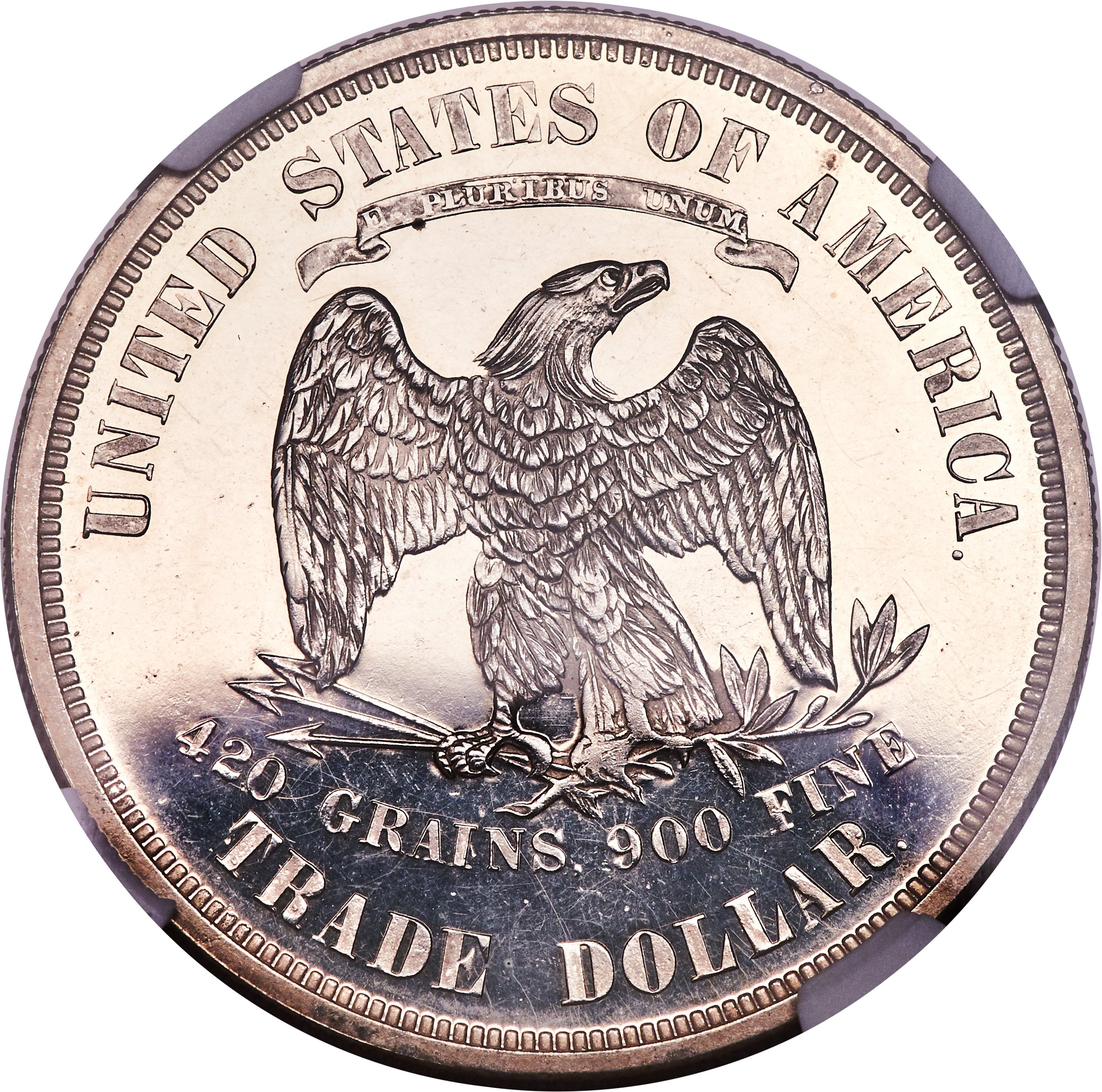 image for: 1875 T$1 PR62 Cameo NGC....