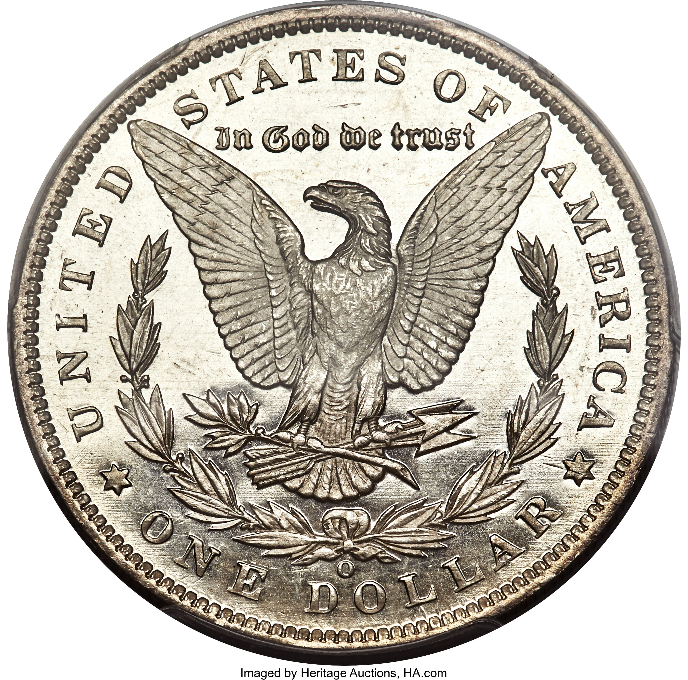 image for: 1891-O $1 MS65 Deep Mirror Prooflike PCGS. CAC....