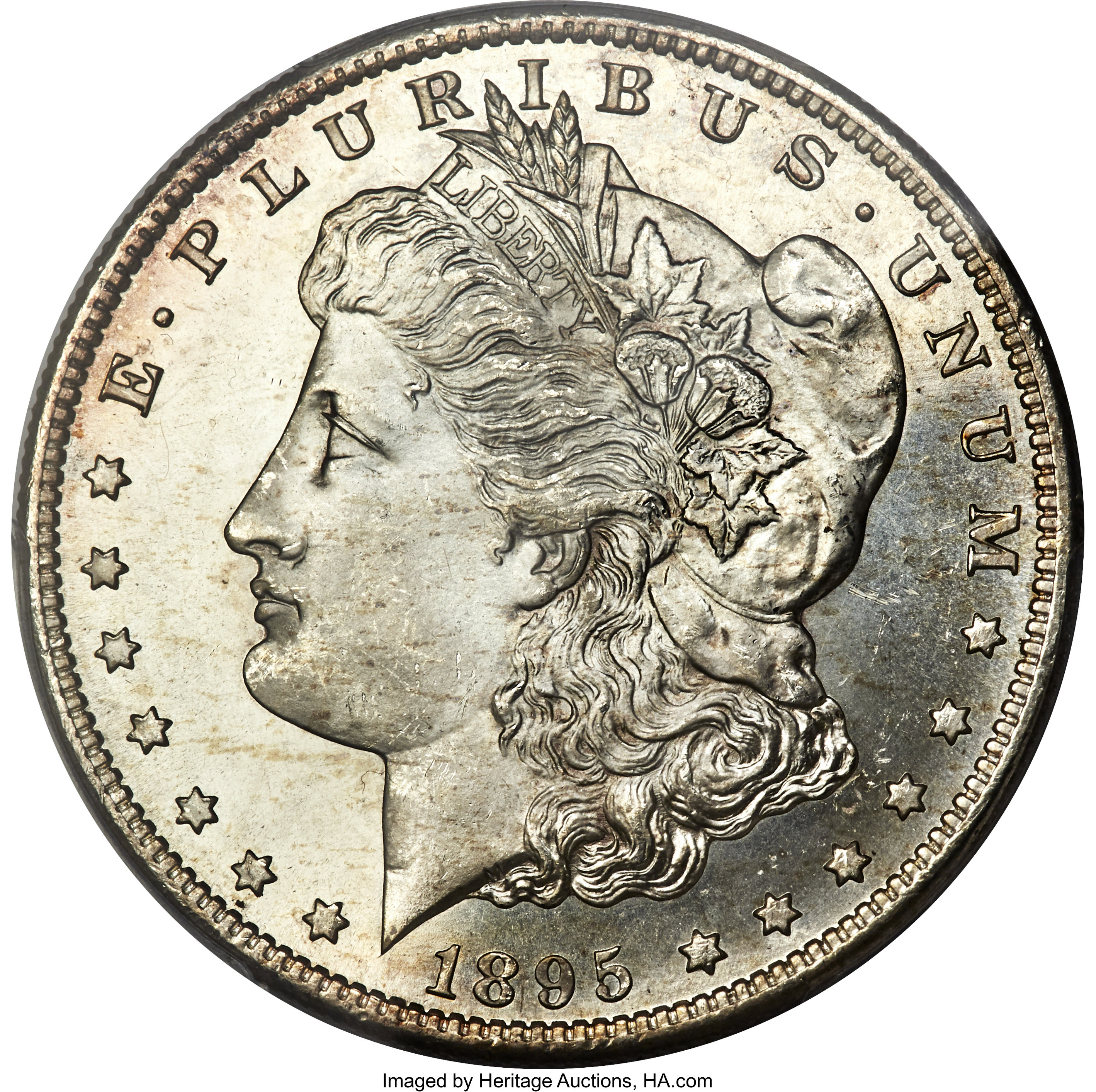 image for: 1895-S $1 MS66+ Prooflike PCGS. CAC....