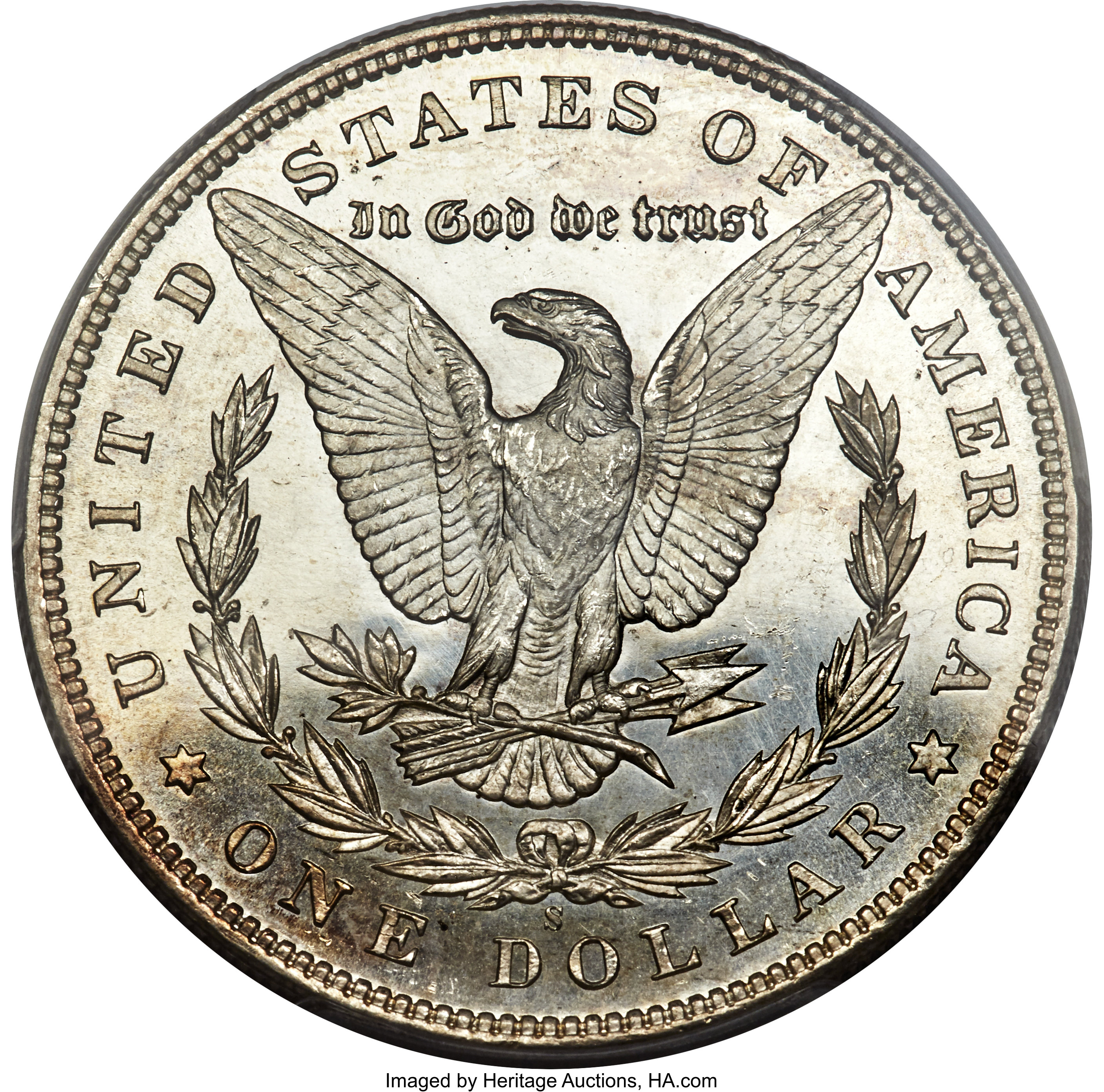 image for: 1895-S $1 MS66+ Prooflike PCGS. CAC....