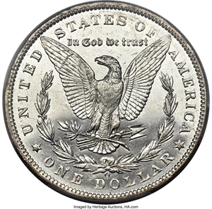 image for: 1897-O $1 MS63 Prooflike PCGS. CAC....