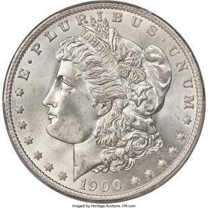 image for: 1900-O/CC $1 VAM-12 MS66+ PCGS. CAC....