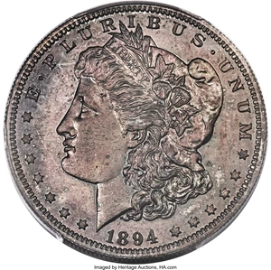 image for: 1894 $1 PR66 PCGS....