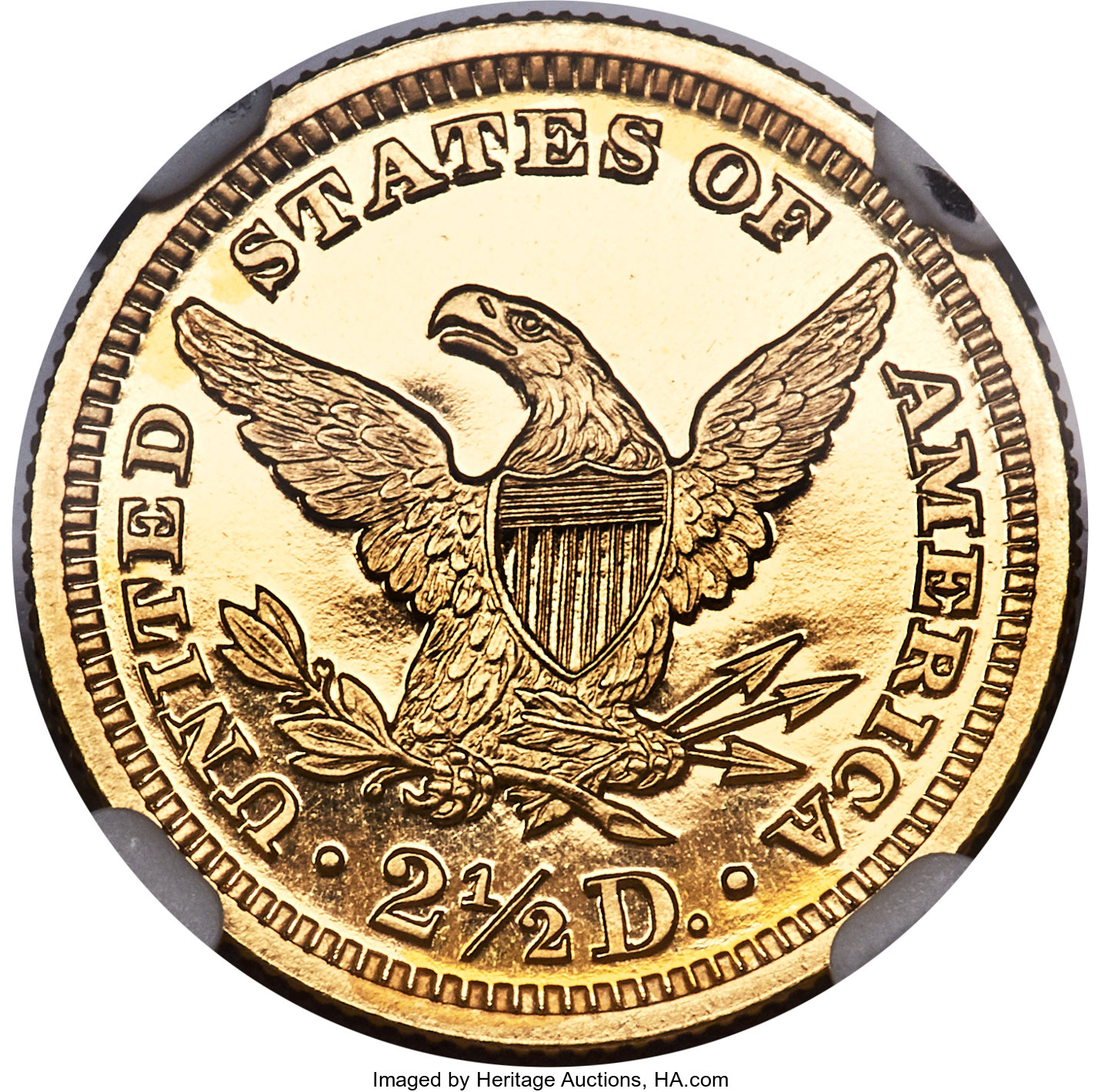 image for: 1906 $2 1/2 PR66+ NGC. JD-1, R.4....