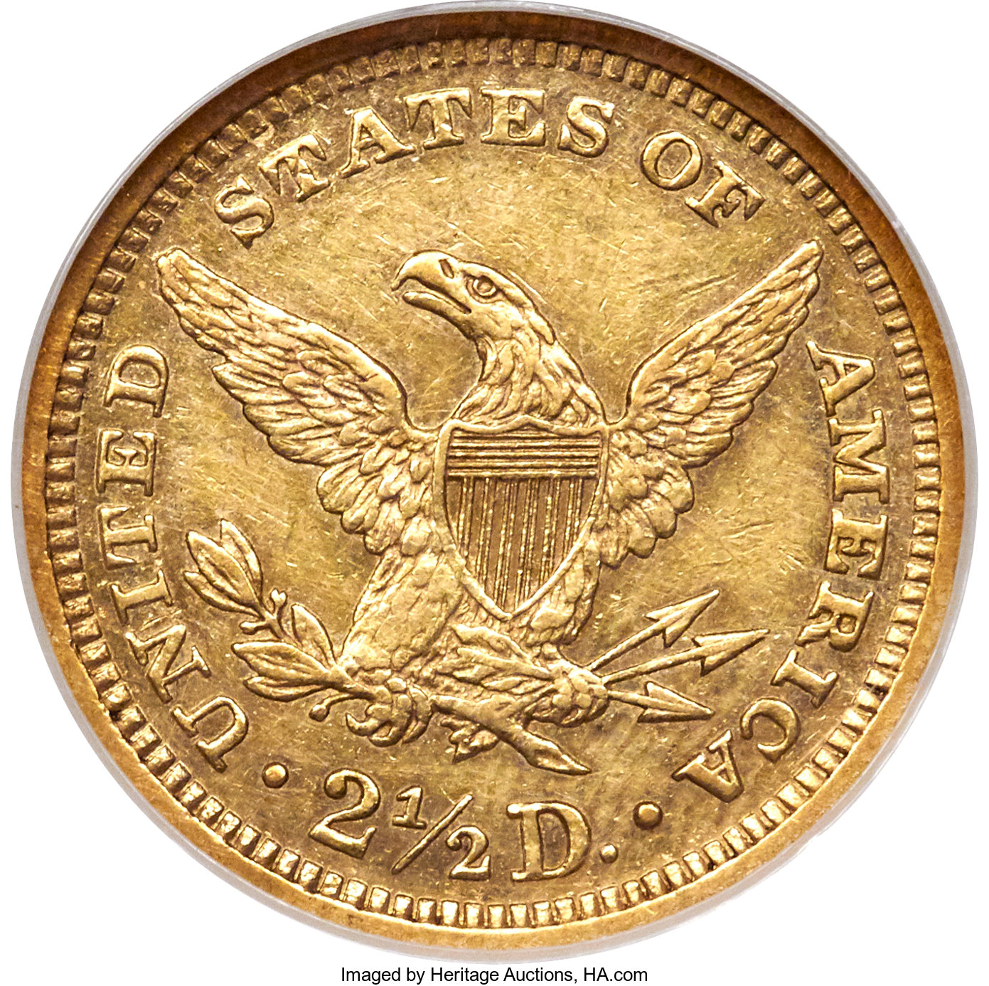 image for: 1881 $2 1/2 AU55 NGC....