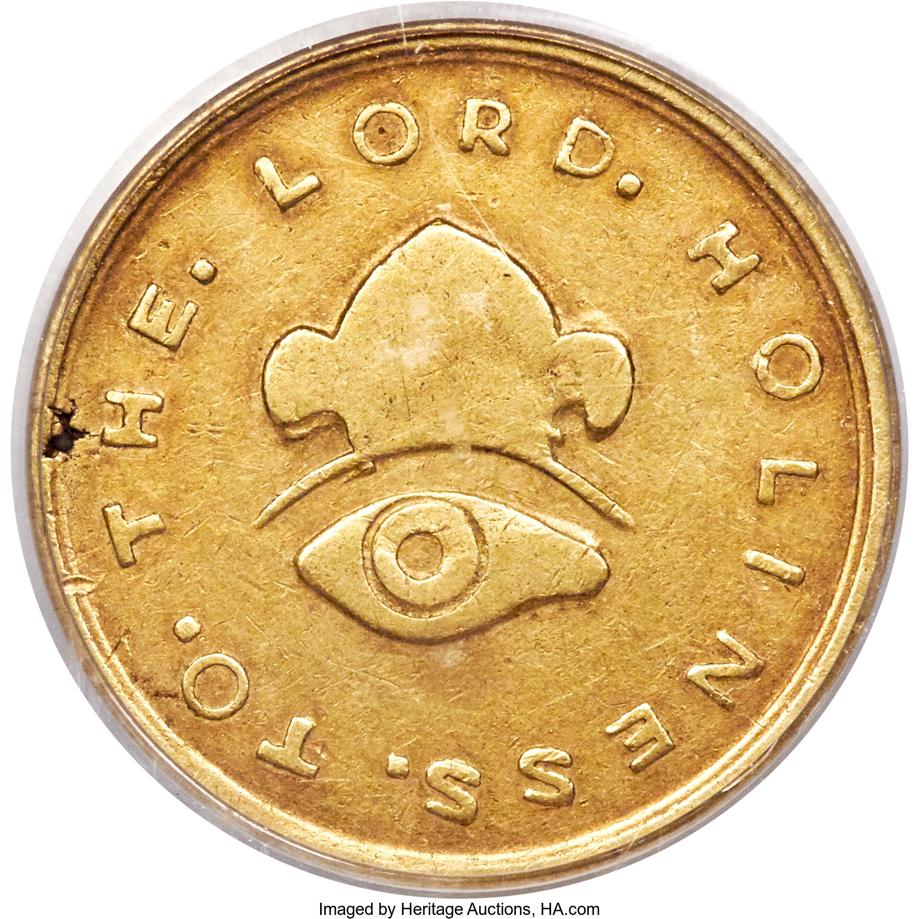 image for: 1849 $5 Mormon Five Dollar XF40 PCGS. CAC. K-2, R.5....