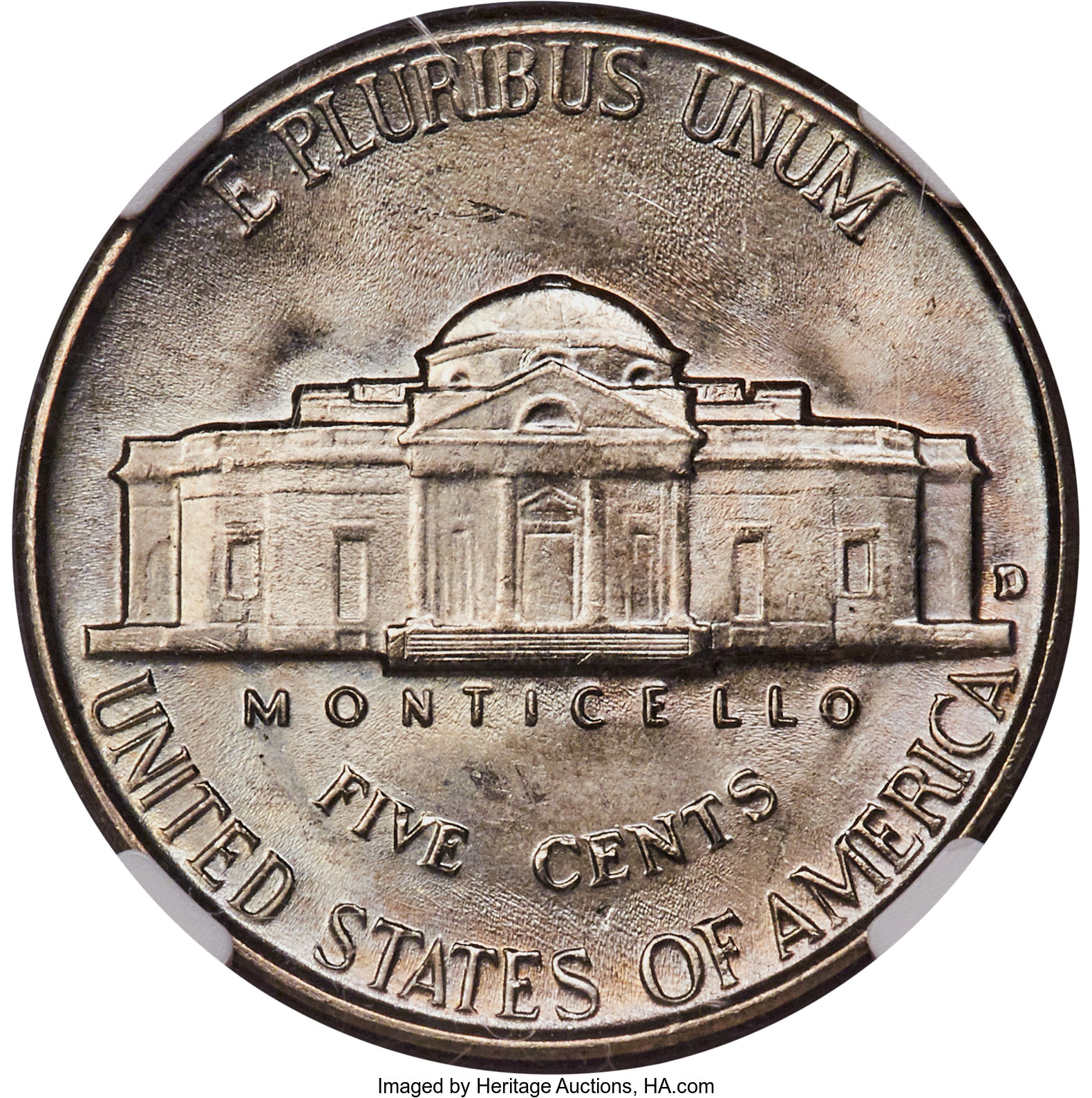 image for: 1953-D 5C MS67 Full Steps NGC....