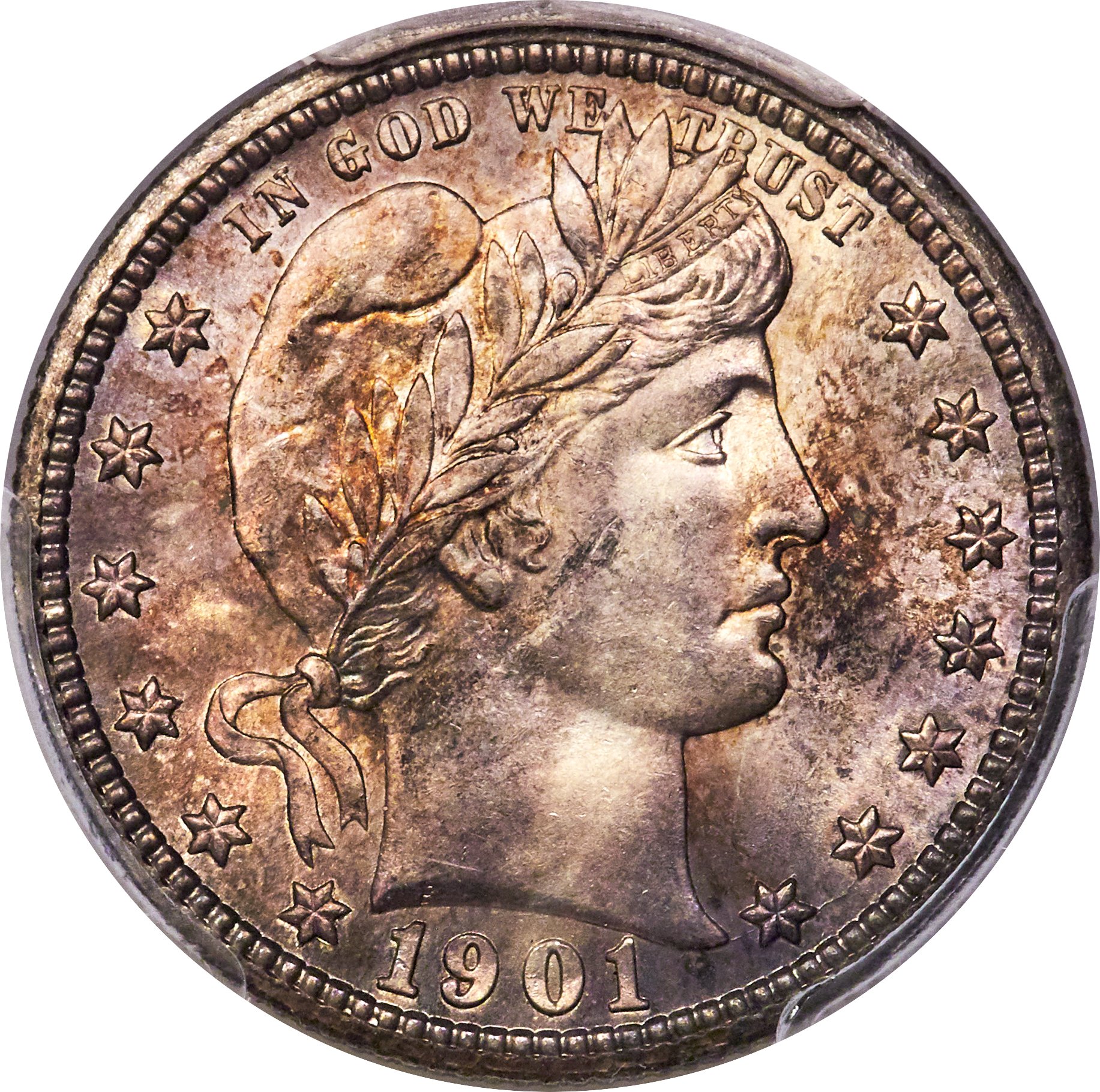 1901-S 25C MS65 PCGS. ...