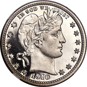 image for: 1910 25C PR66 Ultra Cameo NGC....