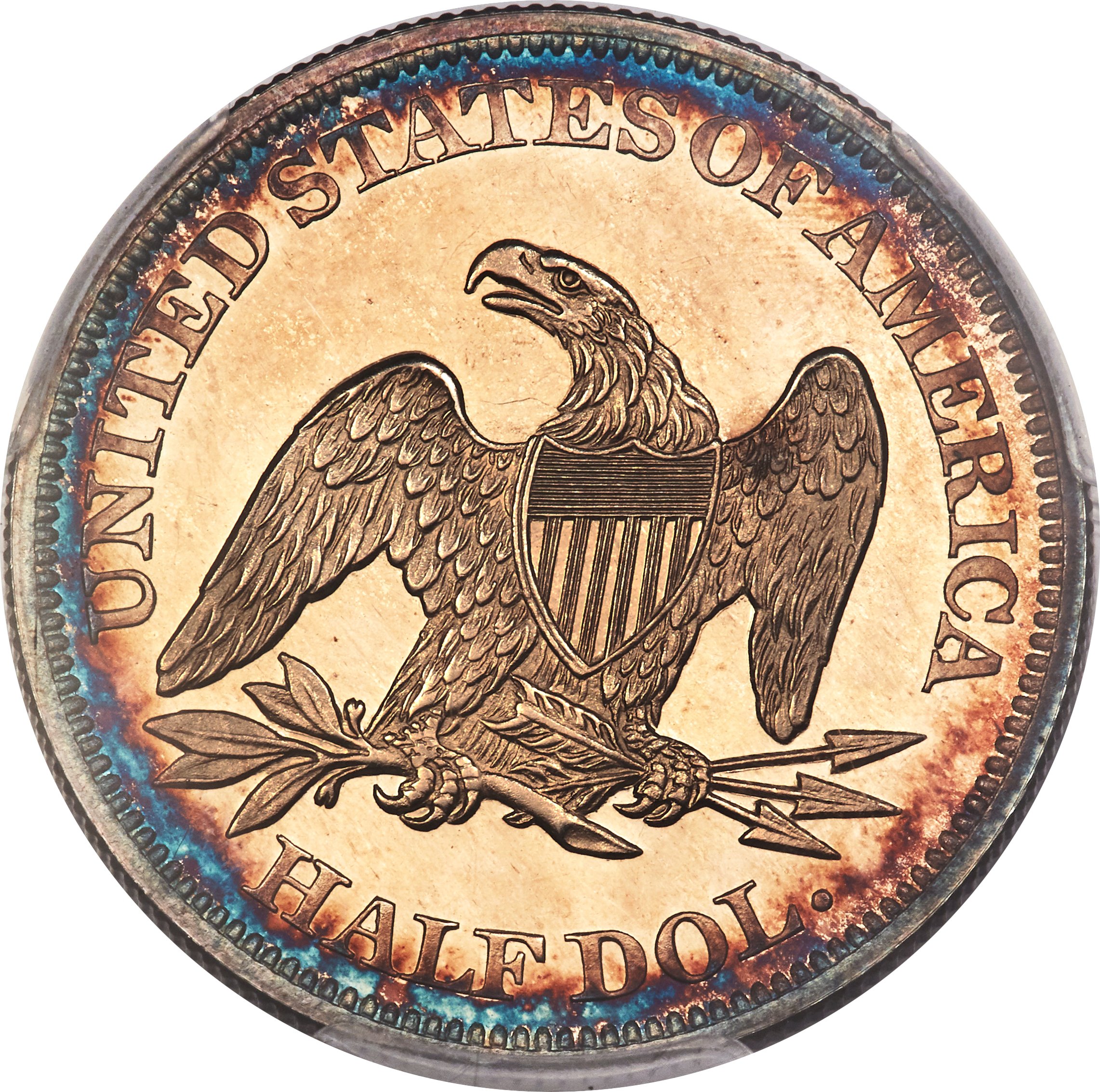 image for: 1863 50C PR65 Cameo PCGS....