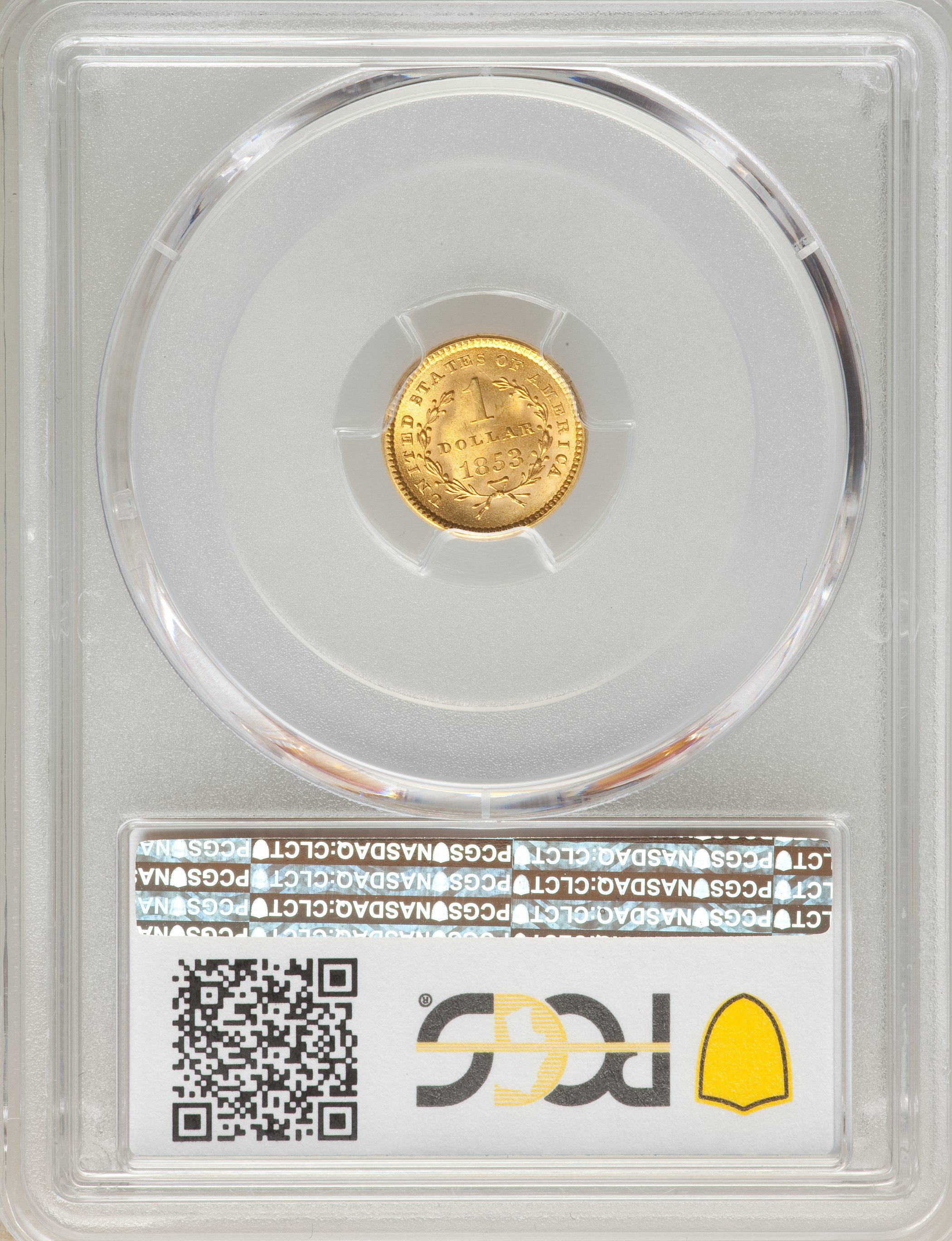 1853 $1 Gold Type 1 Pricing Guide | Greysheet