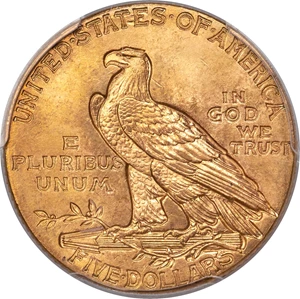 image for: 1915 $5 MS65+ PCGS....