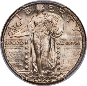 image for: 1926-S 25C MS66 PCGS....