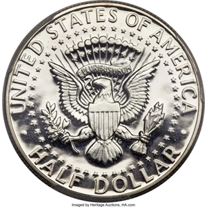 image for: 1967 50C SMS SP68 Deep Cameo PCGS....