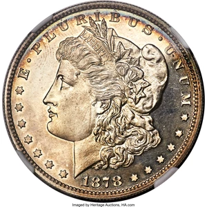 image for: 1878 7TF $1 Reverse of 1878 PR61 Cameo NGC....