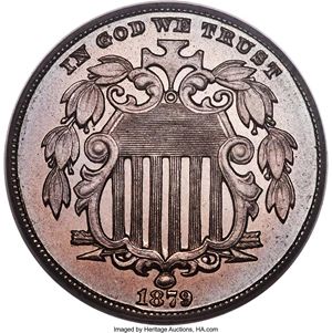 image for: 1879/8 5C PR68 PCGS....