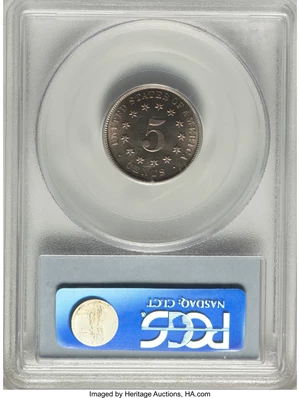 image for: 1879/8 5C PR68 PCGS....
