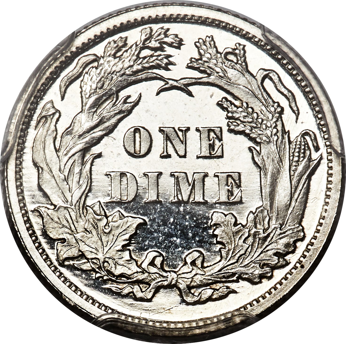 image for: 1891 10C PR66+ Deep Cameo PCGS. CAC. F-130, R.3....