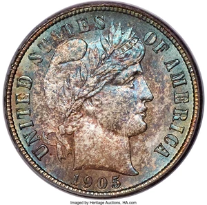 image for: 1905-S 10C MS67 PCGS. CAC....