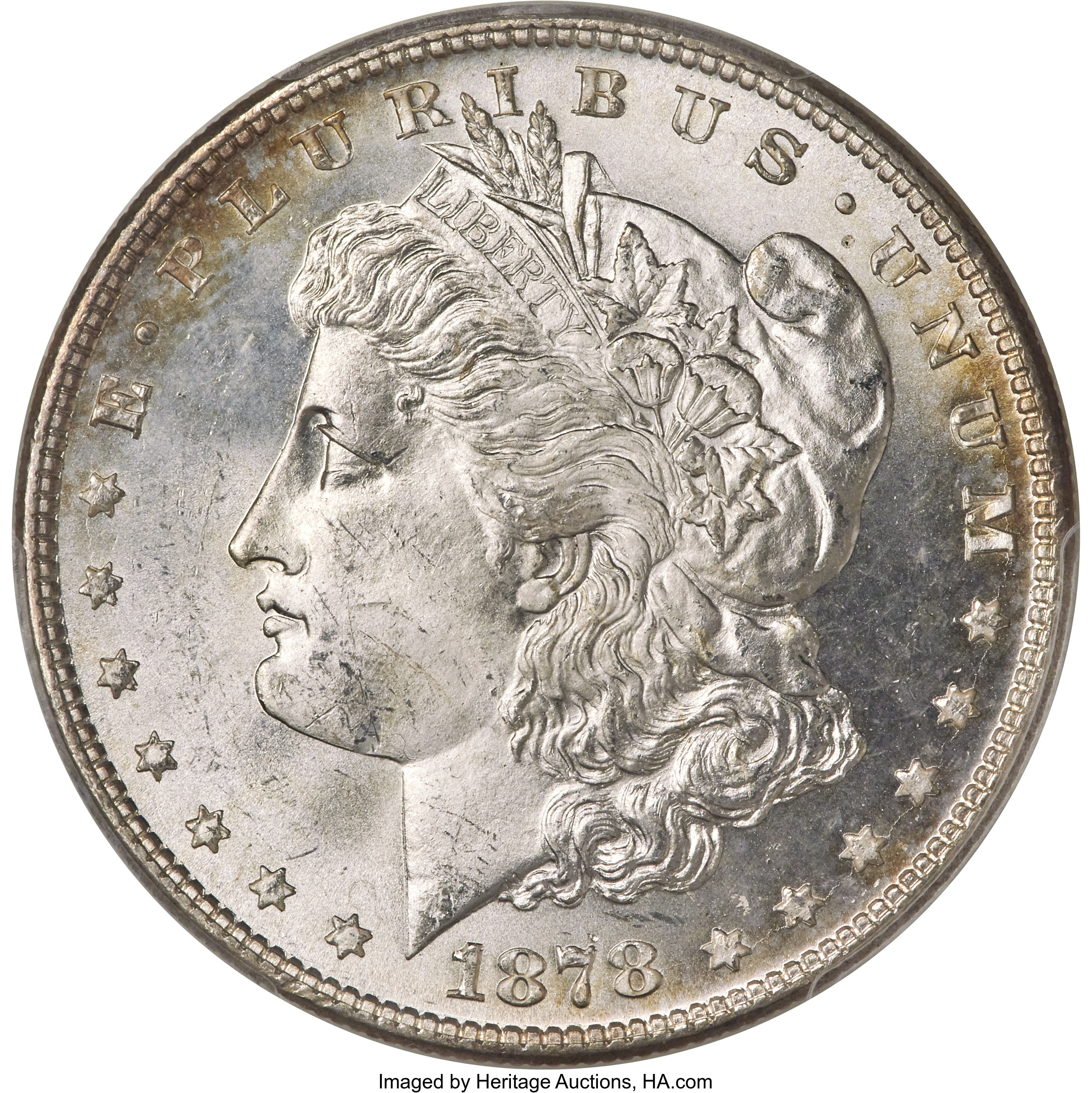 image for: 1878 7/8TF $1 Strong, VAM-38, MS66 PCGS....