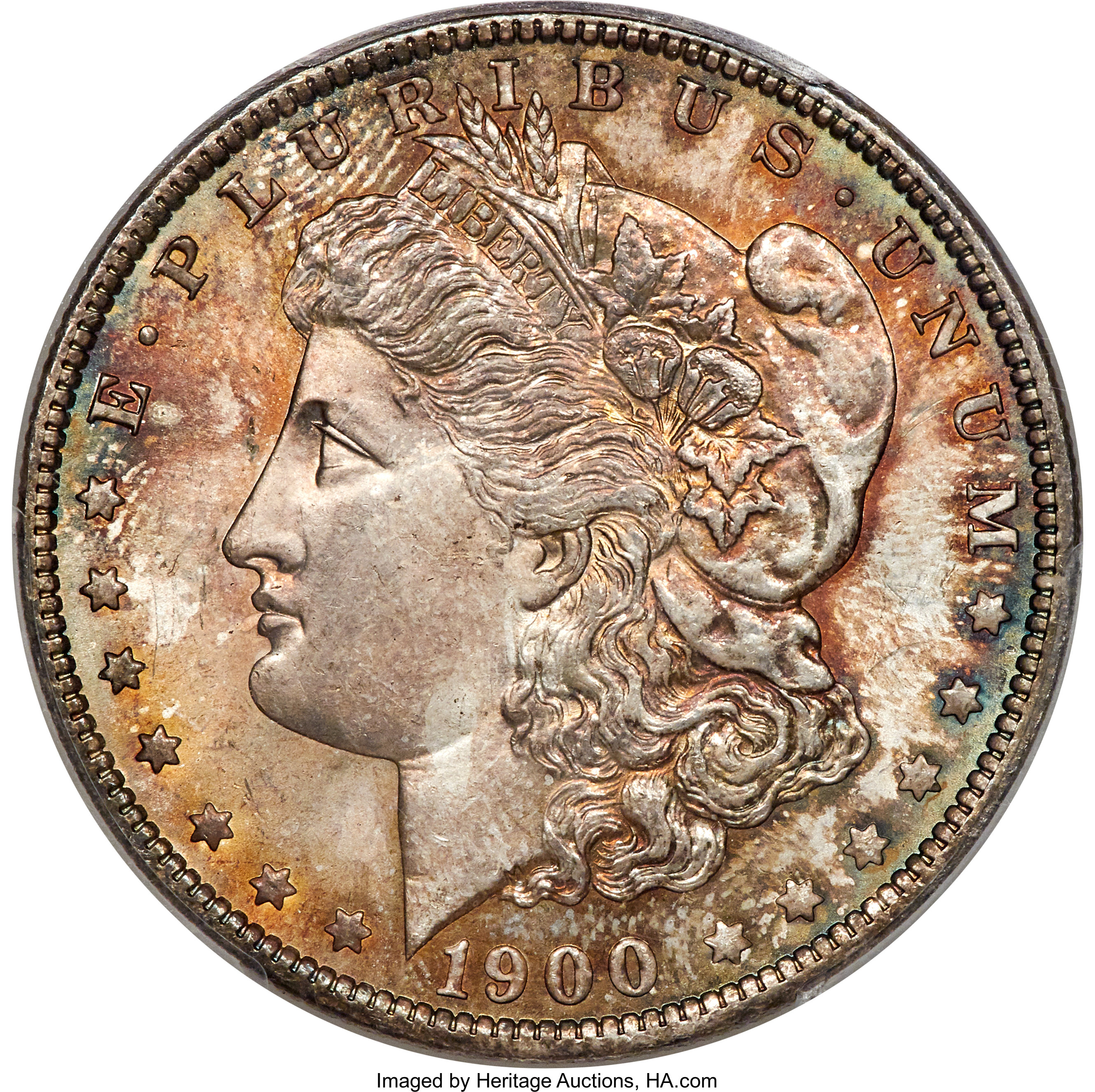 image for: 1900-O/CC $1 VAM-8, Top 100, MS66+ PCGS. CAC....